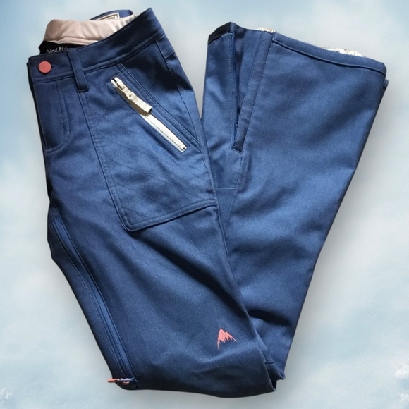 Burton Vida Stretch Denim Snowboarding/Ski Pants - Picture 7 of 16